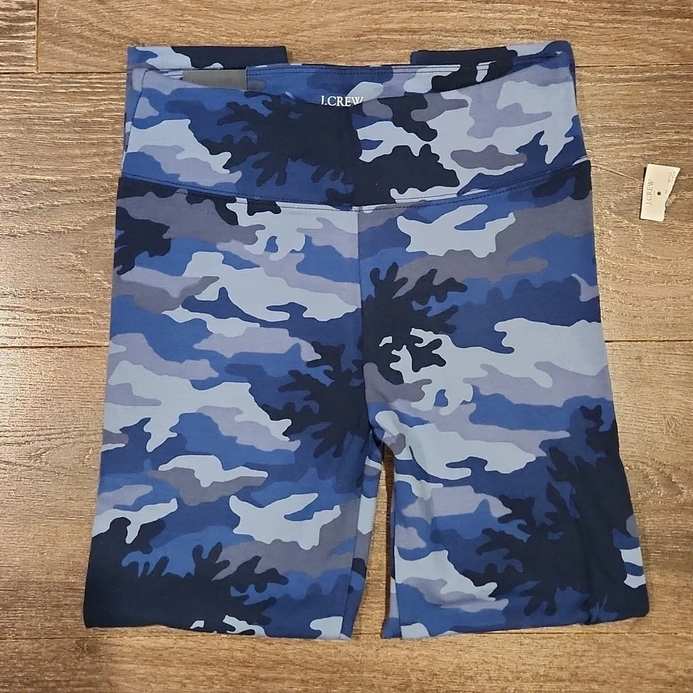 ❤️ NWT! J CREW CAMO PRINT CROPPED EVERYDAY LEGGINGS, XS